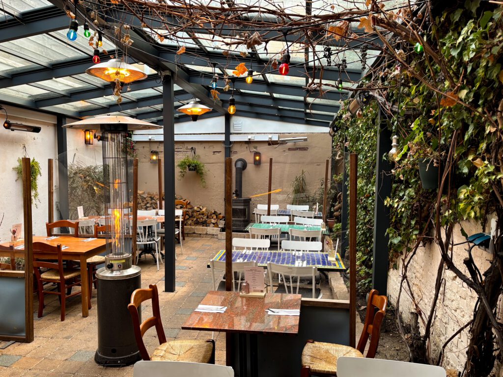 Gezellige binnentuin